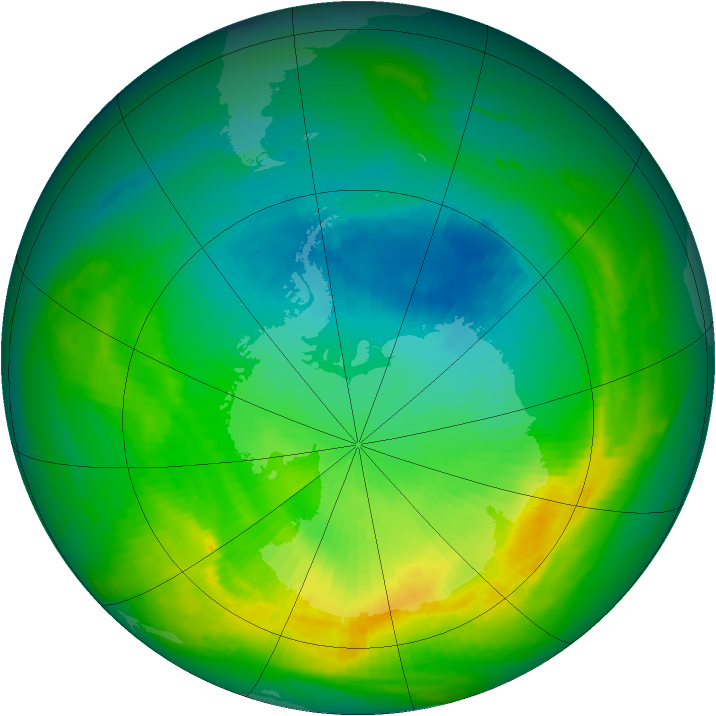 Ozone Map 1988-11-01